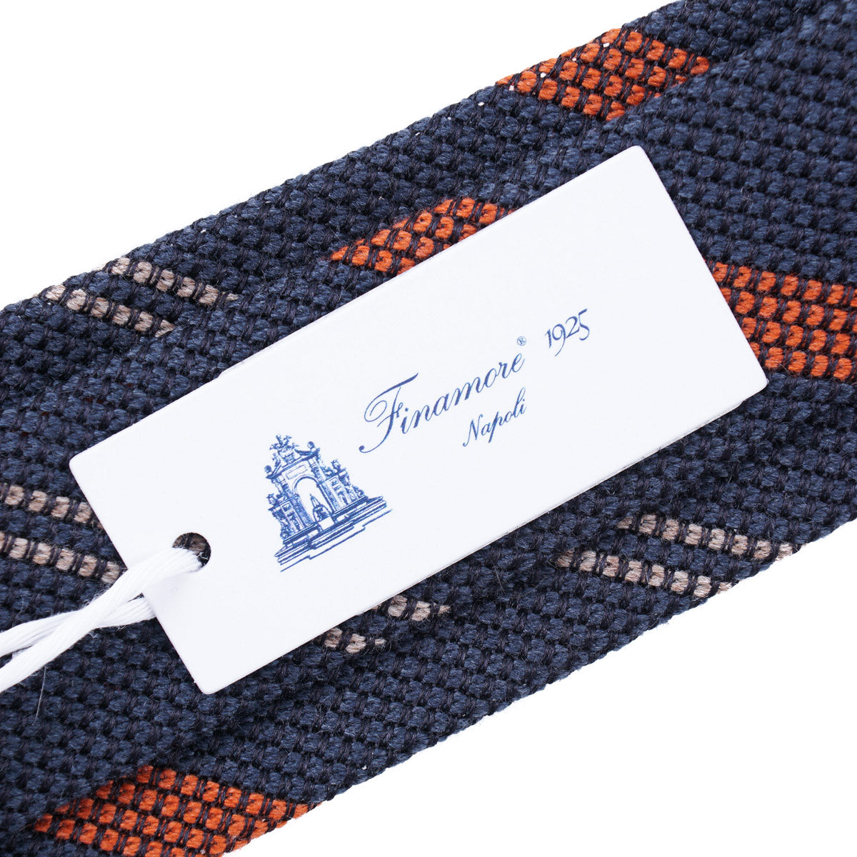 Finamore Soft-Constructed Cashmere-Silk Tie
