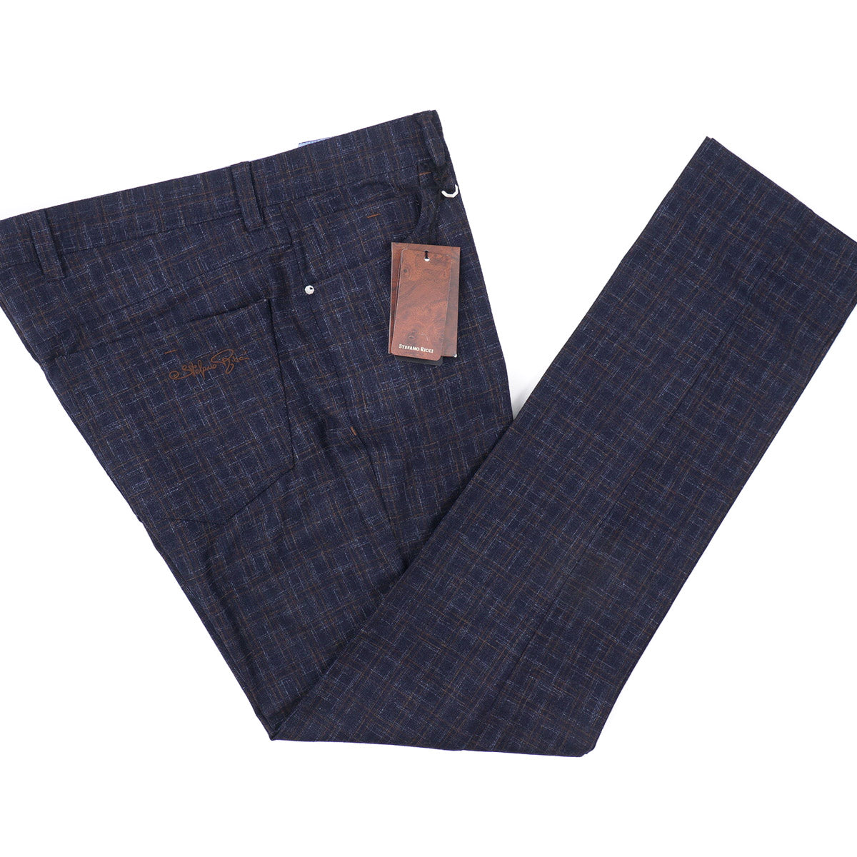 Stefano Ricci Wool 5-Pocket Pants