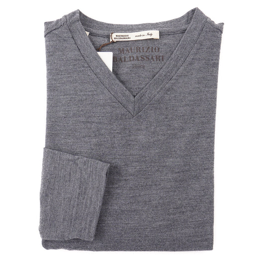 Maurizio Baldassari Merino Wool T-Shirt - Top Shelf Apparel