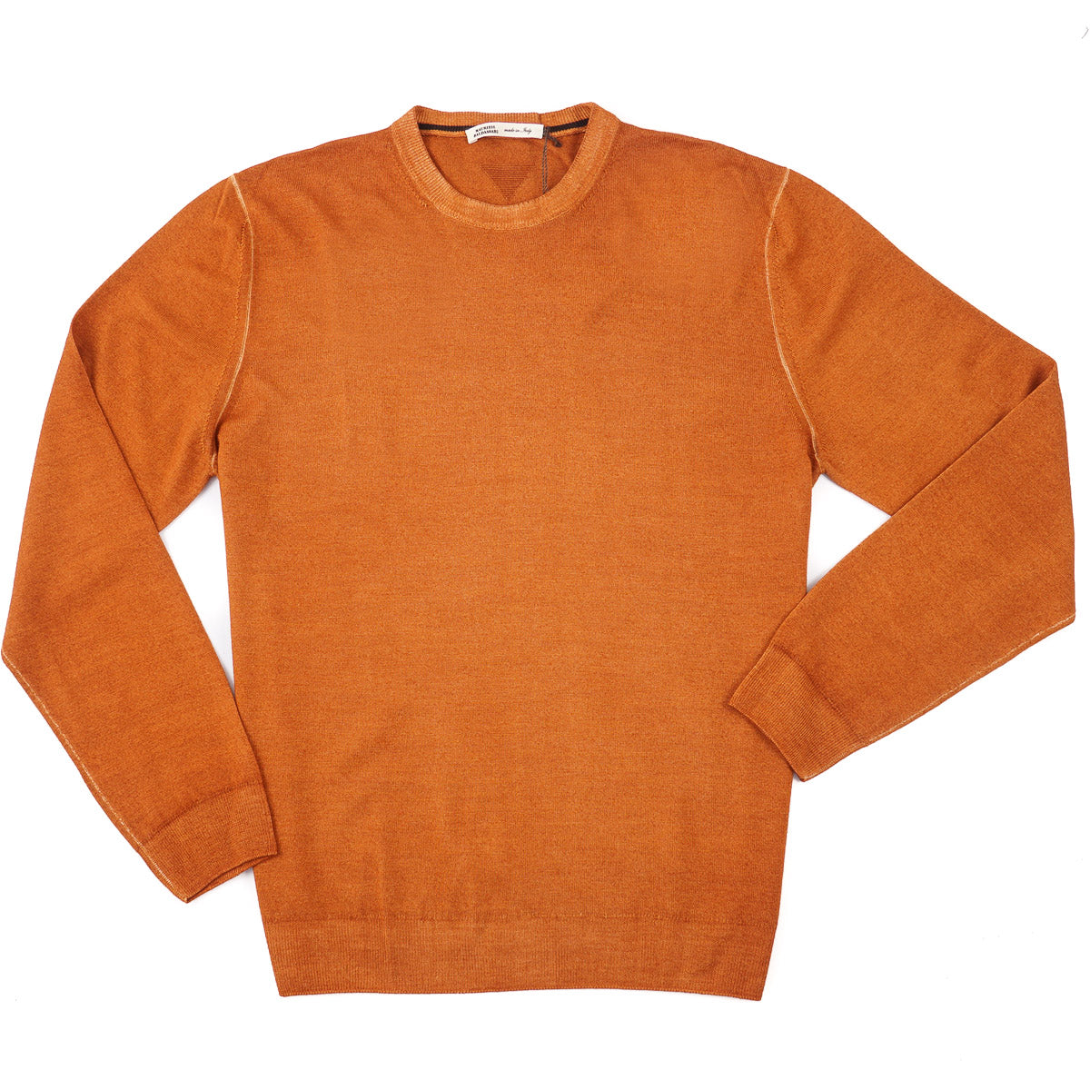 Maurizio Baldassari Garment-Dyed Merino Sweater - Top Shelf Apparel