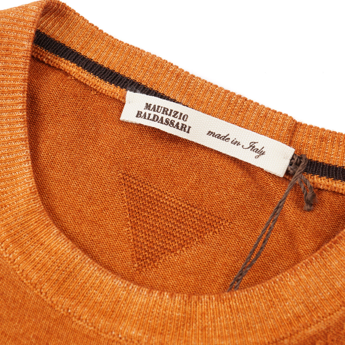 Maurizio Baldassari Garment-Dyed Merino Sweater - Top Shelf Apparel