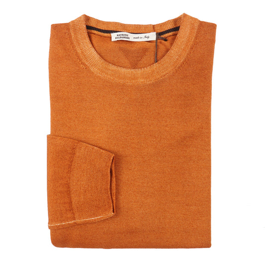 Maurizio Baldassari Garment-Dyed Merino Sweater - Top Shelf Apparel