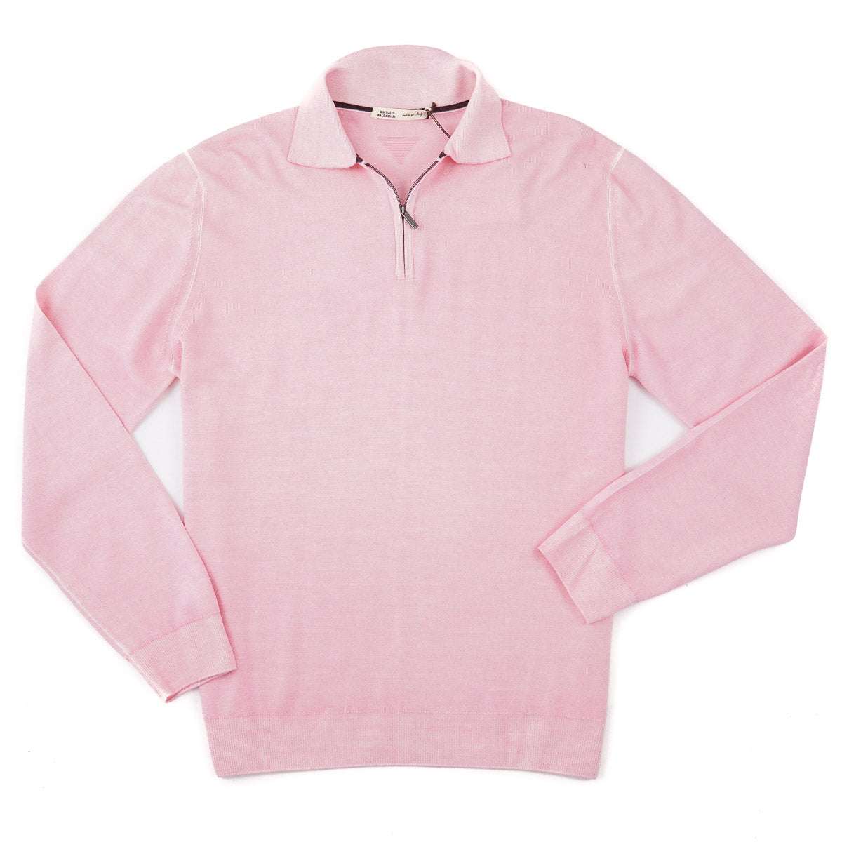 Maurizio Baldassari Merino Wool Polo Sweater - Top Shelf Apparel