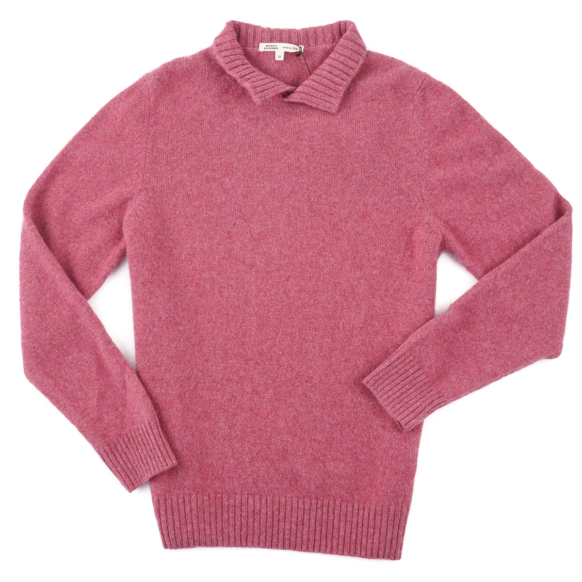 Maurizio Baldassari Cashmere Open Turtleneck Sweater - Top Shelf Apparel