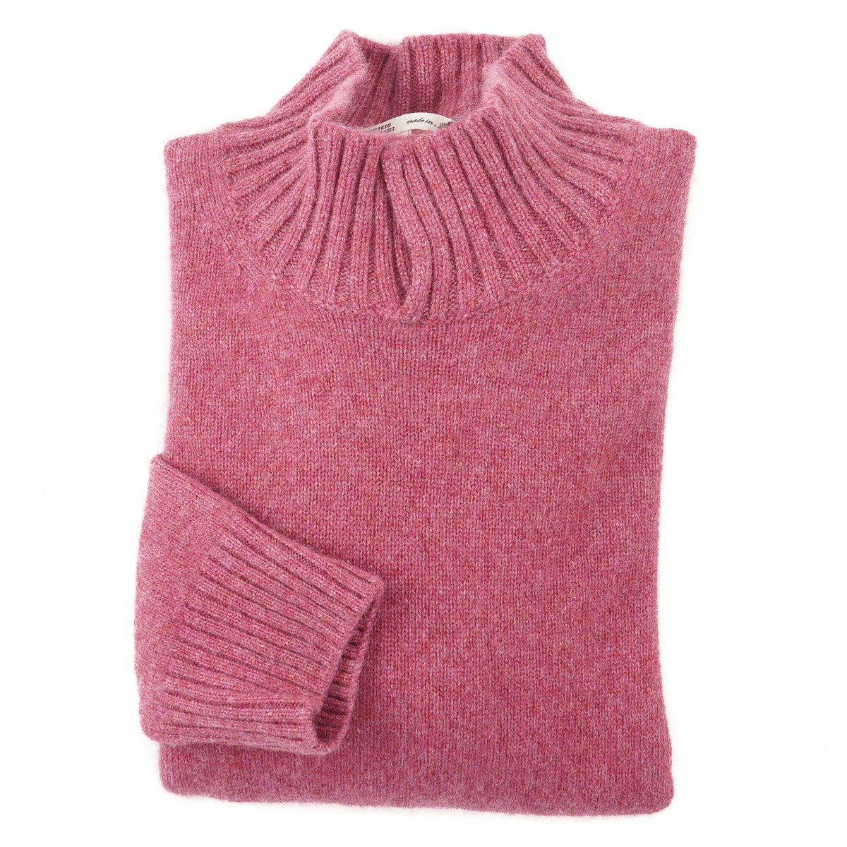 Maurizio Baldassari Cashmere Open Turtleneck Sweater - Top Shelf Apparel