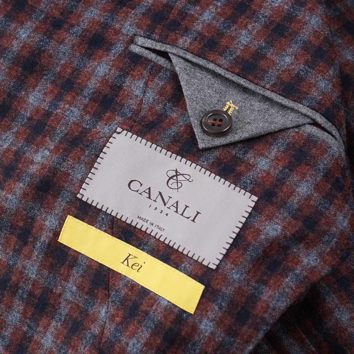 Canali Flannel Wool 'Kei' Sport Coat - Top Shelf Apparel