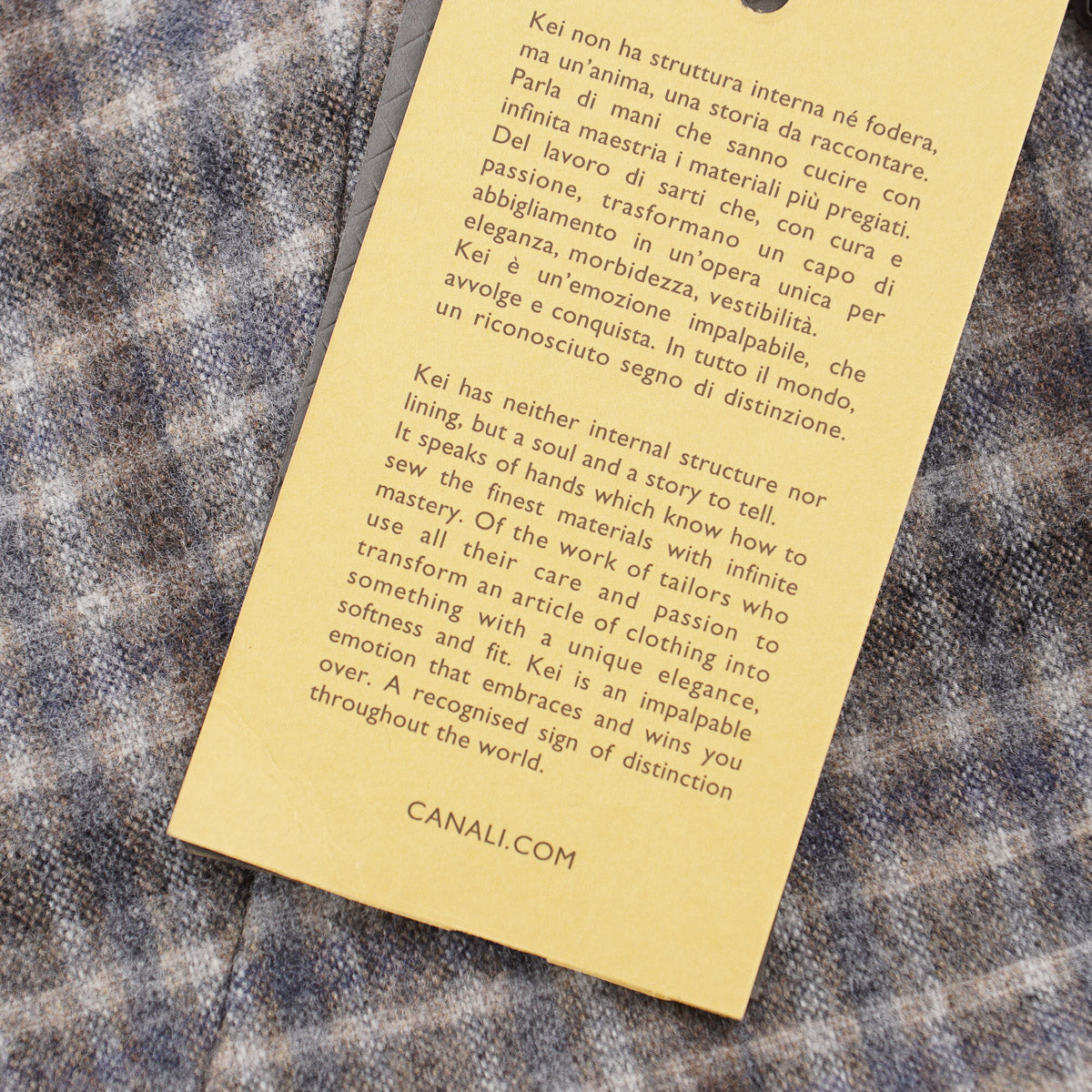 Canali Flannel Wool 'Kei' Sport Coat - Top Shelf Apparel