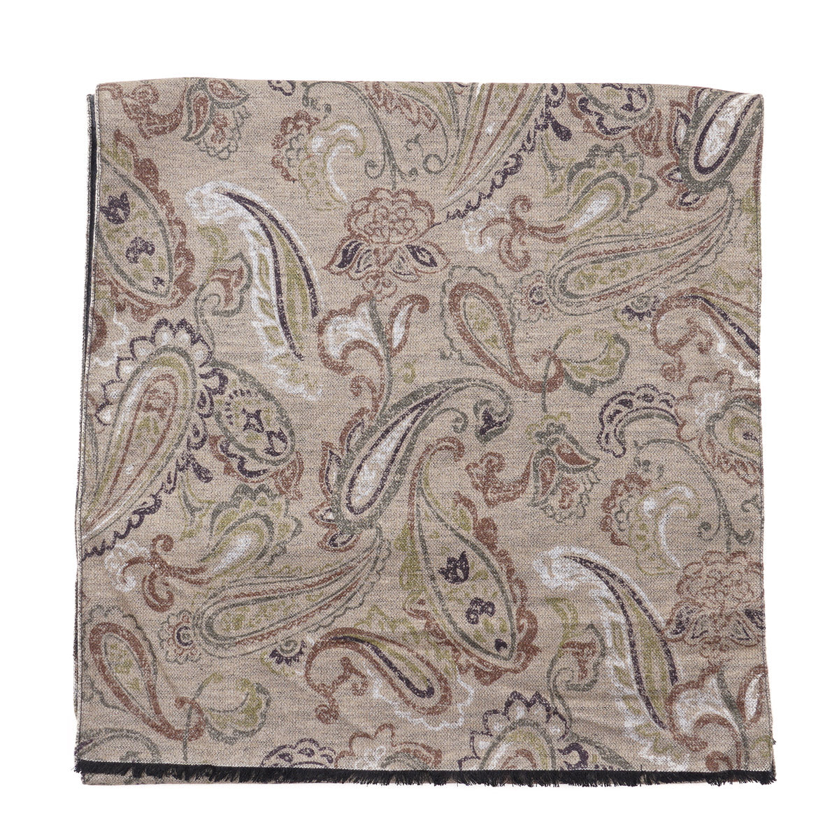 Sartorio Napoli Paisley Cashmere Scarf - Top Shelf Apparel