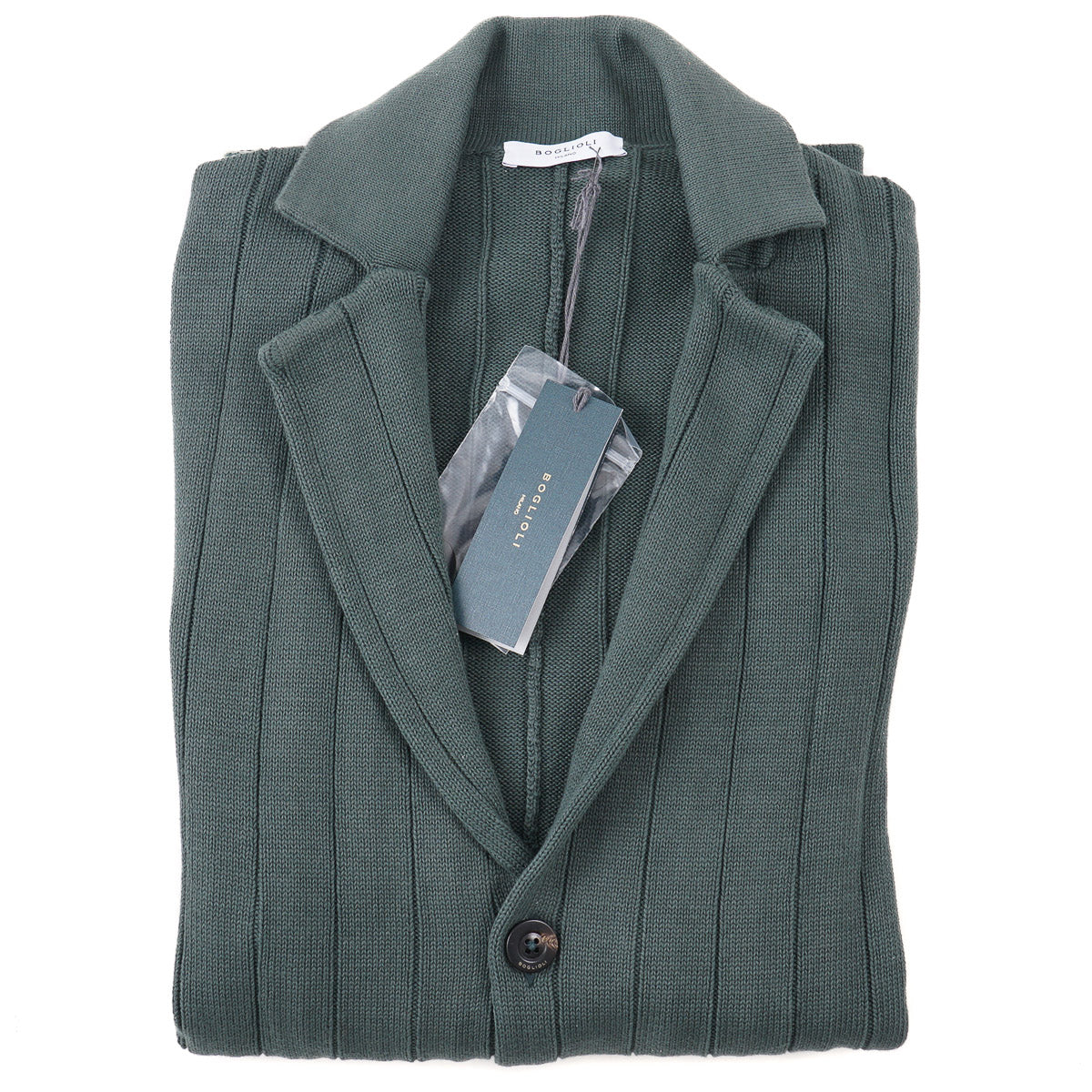 Boglioli Knit Cardigan Sweater-Blazer