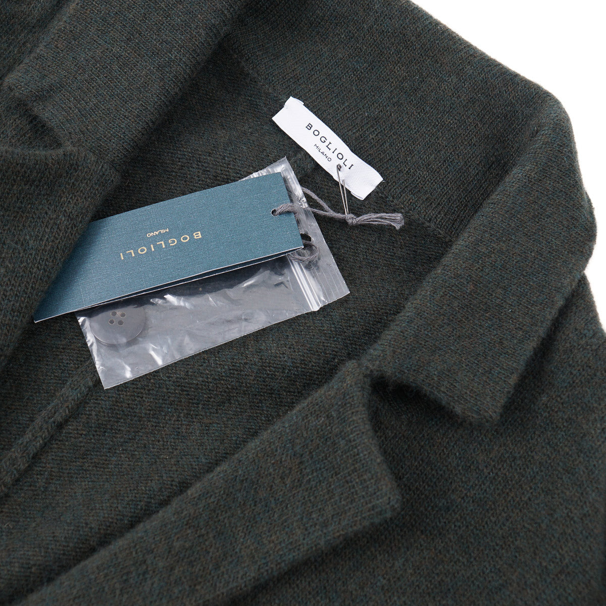 Boglioli Knit Cardigan Sweater-Blazer