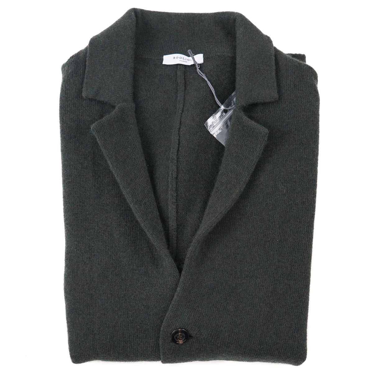 Boglioli Knit Cardigan Sweater-Blazer