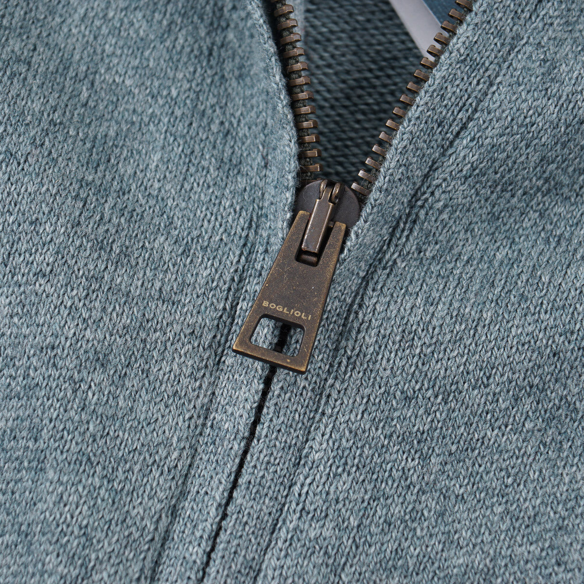 Boglioli Cotton-Cashmere-Silk Hooded Sweater