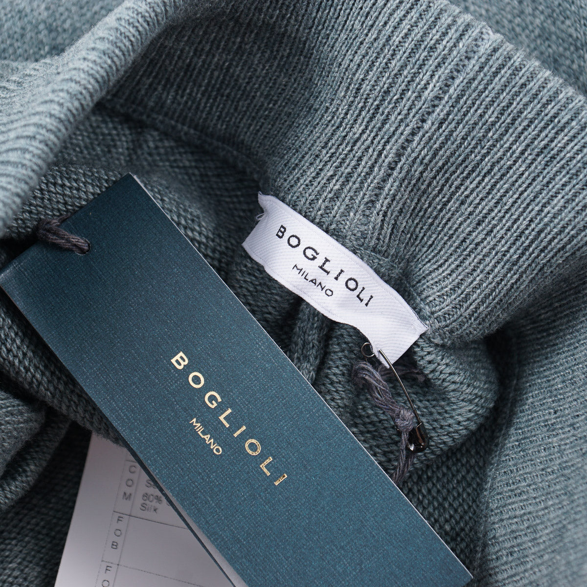 Boglioli Knit Cotton-Cashmere-Silk Pants