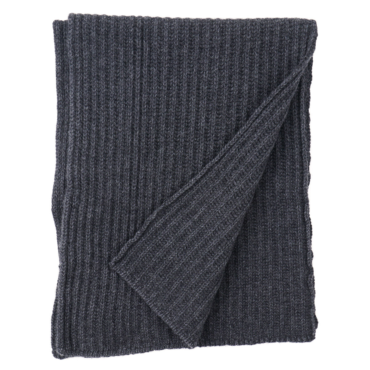 Boglioli Knit Wool-Cashmere Scarf