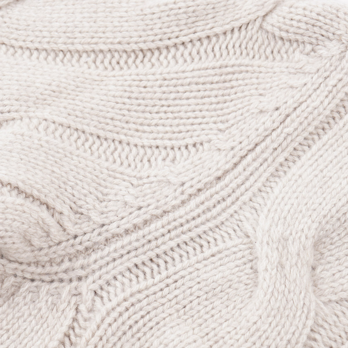 Boglioli Cable Knit Plush Cashmere Sweater