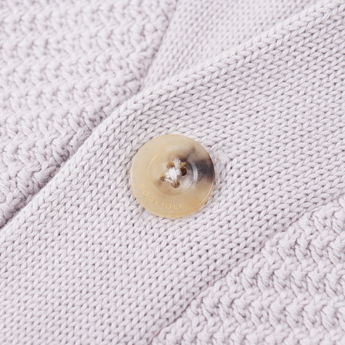 Boglioli Knit Cotton Cardigan Sweater