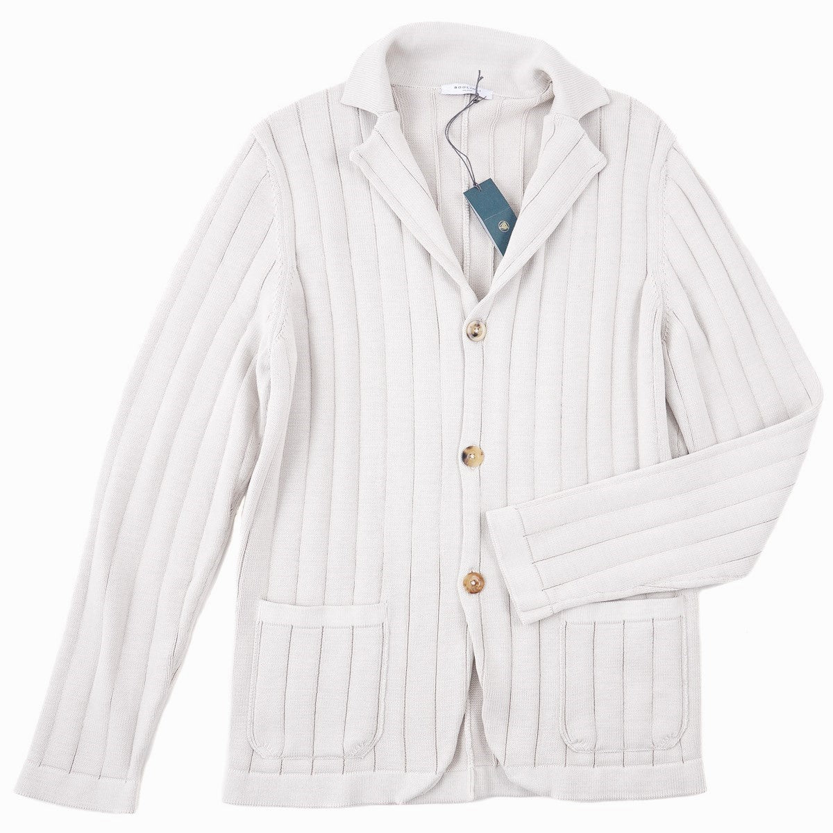 Boglioli Knit Cardigan Sweater-Blazer