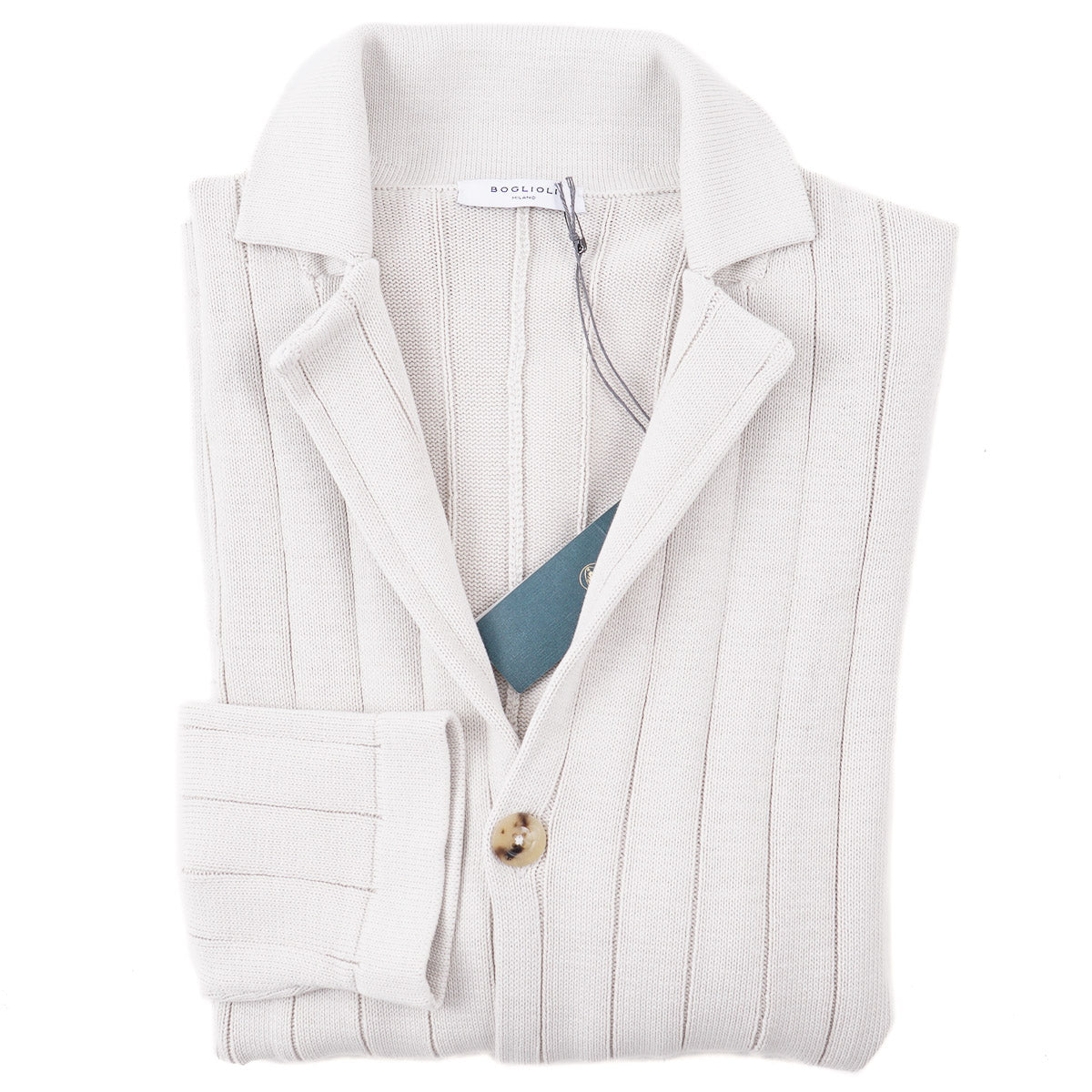 Boglioli Knit Cardigan Sweater-Blazer