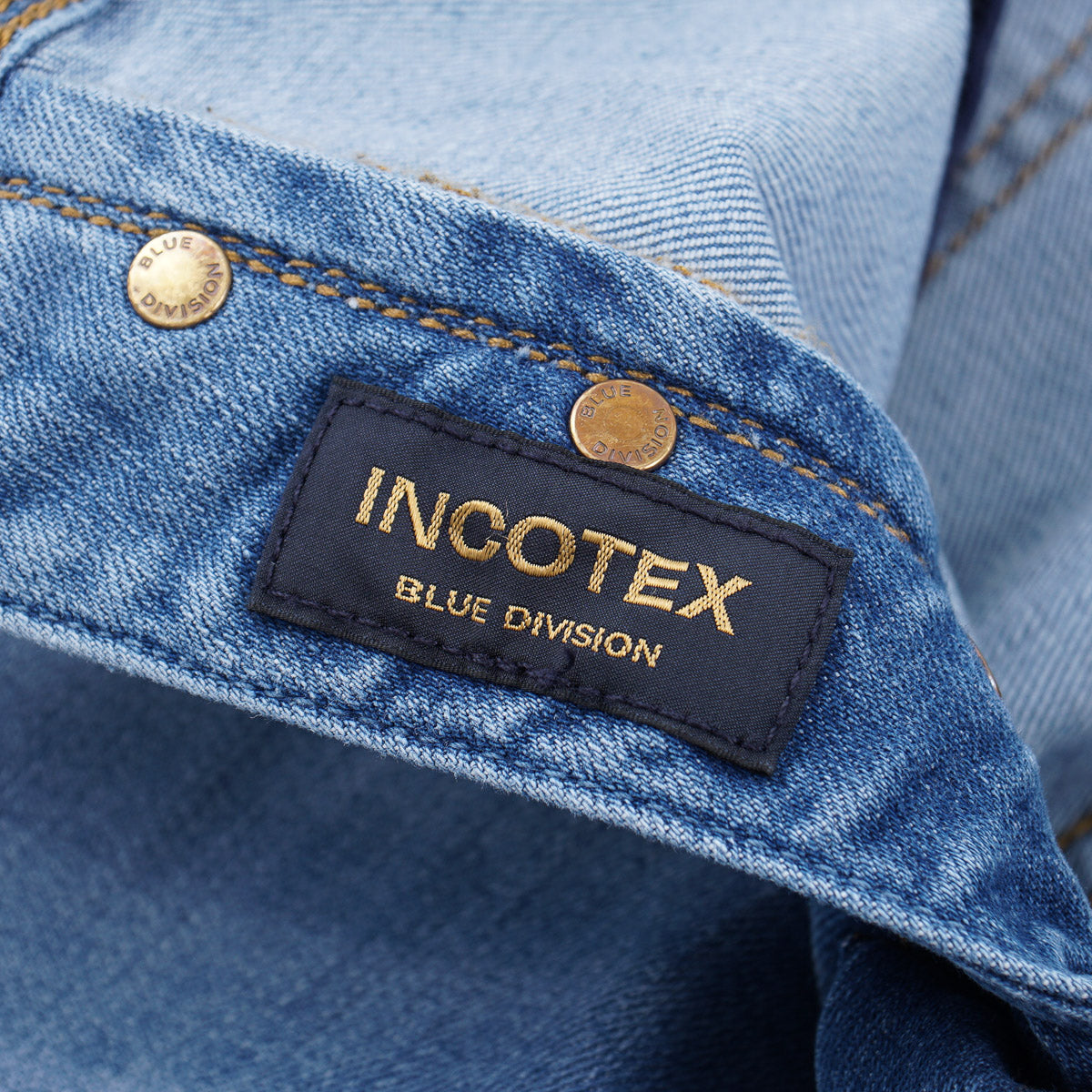 Incotex Slim-Fit Light Blue Denim Jeans - Top Shelf Apparel