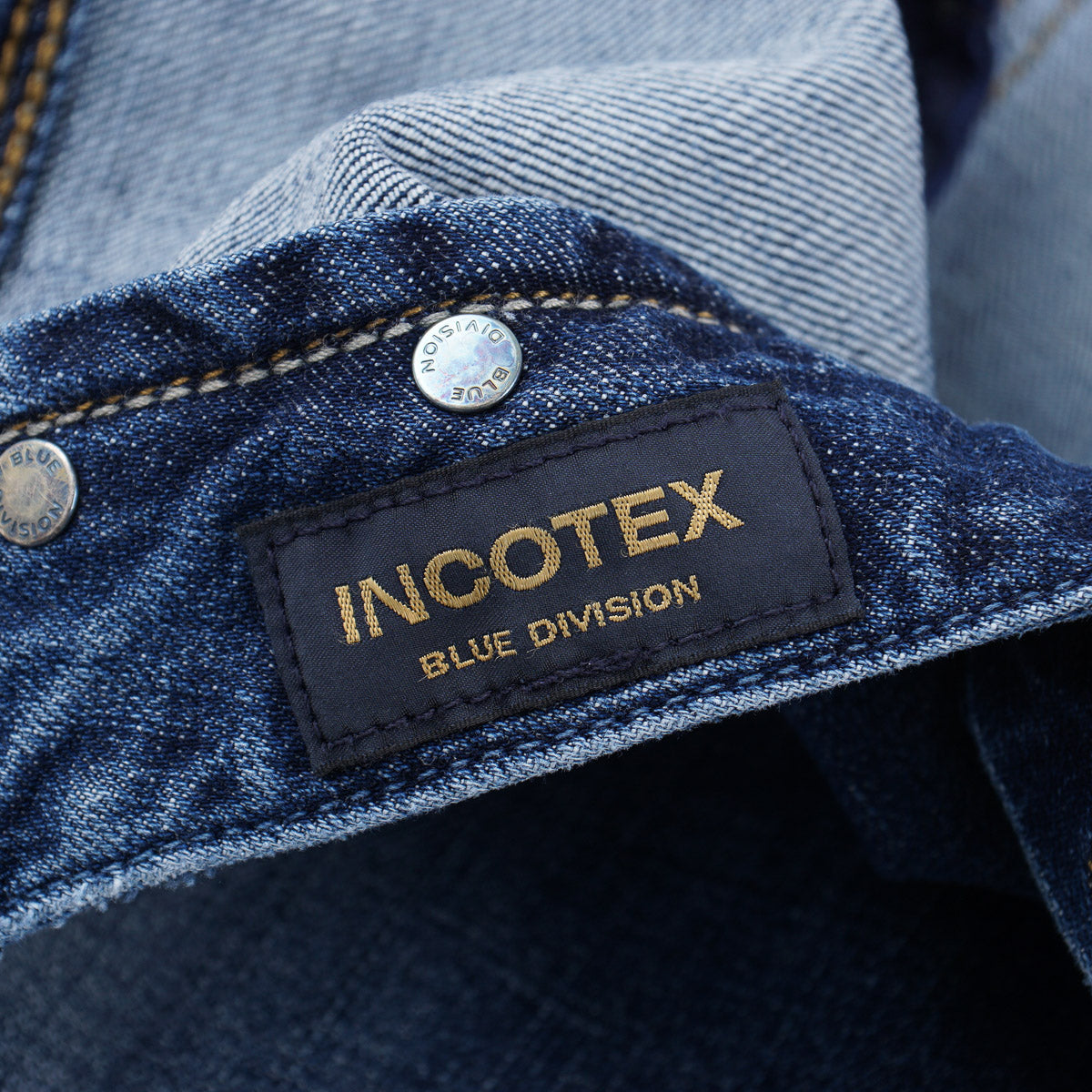 Incotex Slim-Fit Medium Blue Denim Jeans - Top Shelf Apparel