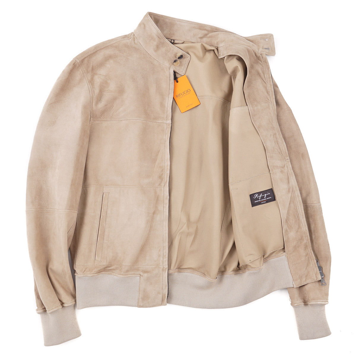 Rifugio Unlined Suede Bomber Jacket - Top Shelf Apparel