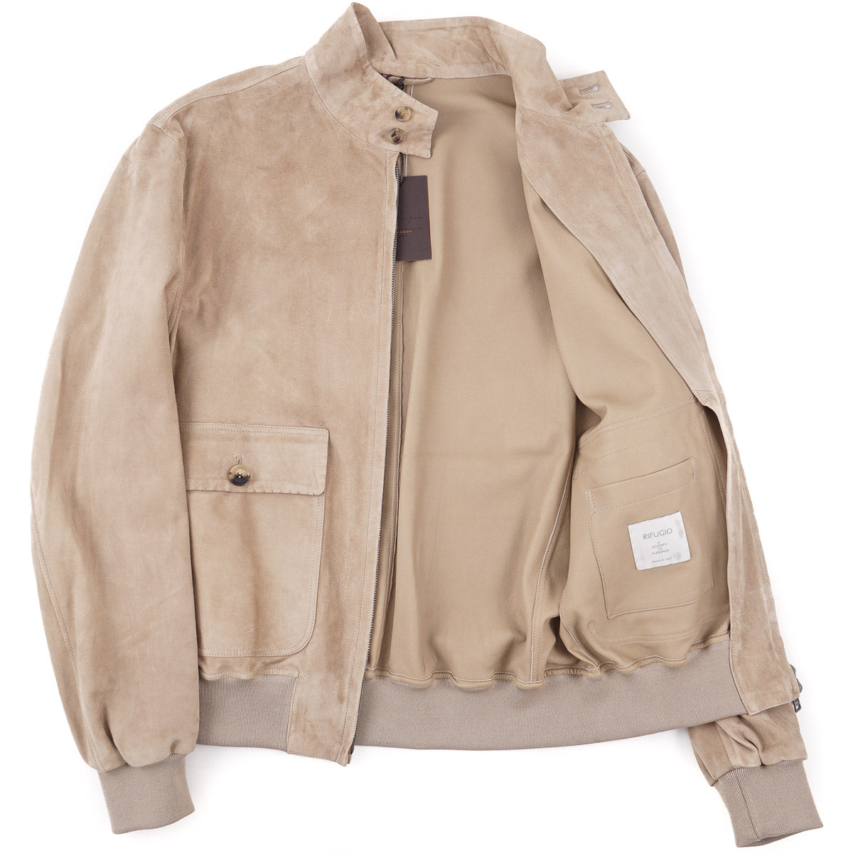 Rifugio Unlined Suede Bomber Jacket - Top Shelf Apparel