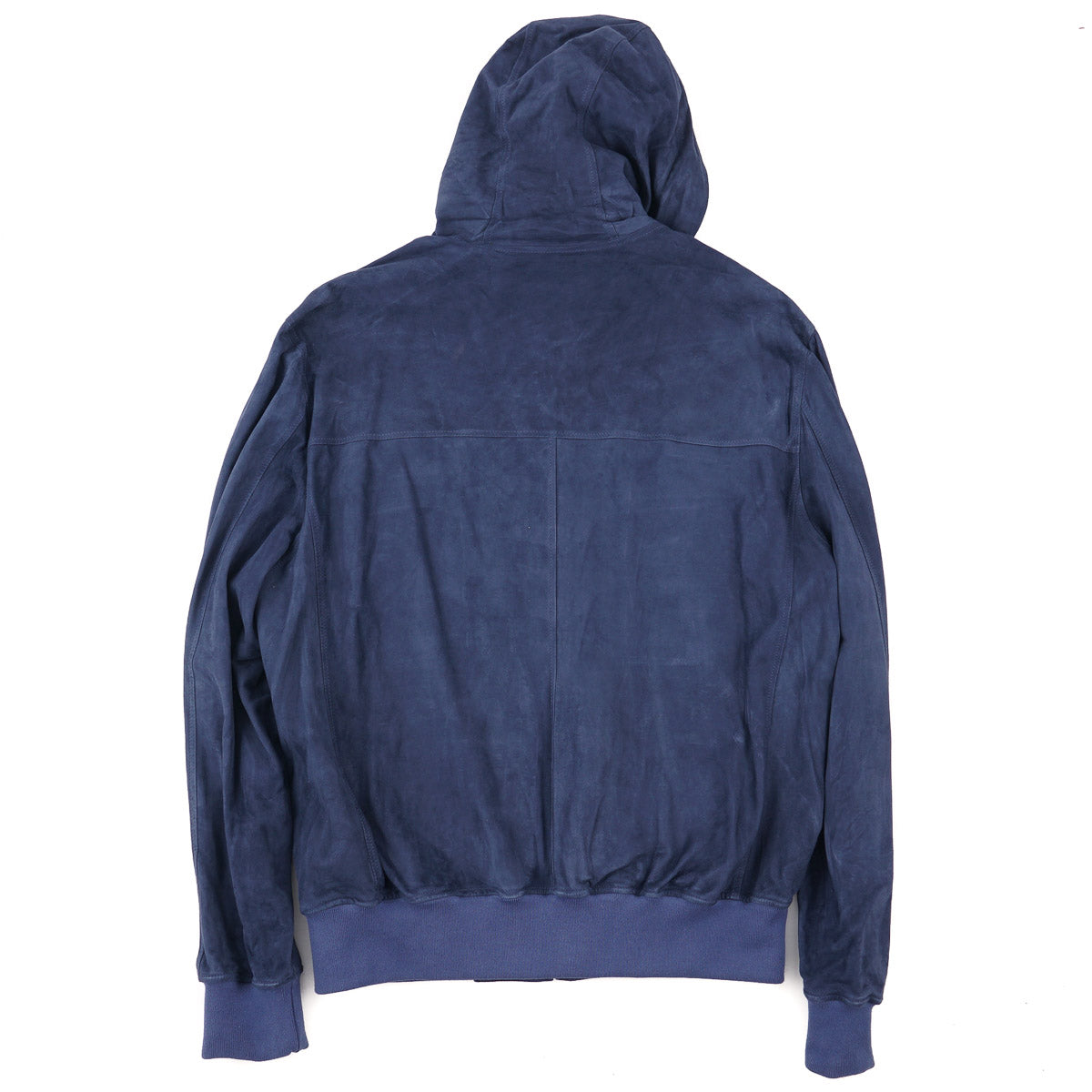 Rifugio Hooded Lambskin Suede Jacket - Top Shelf Apparel