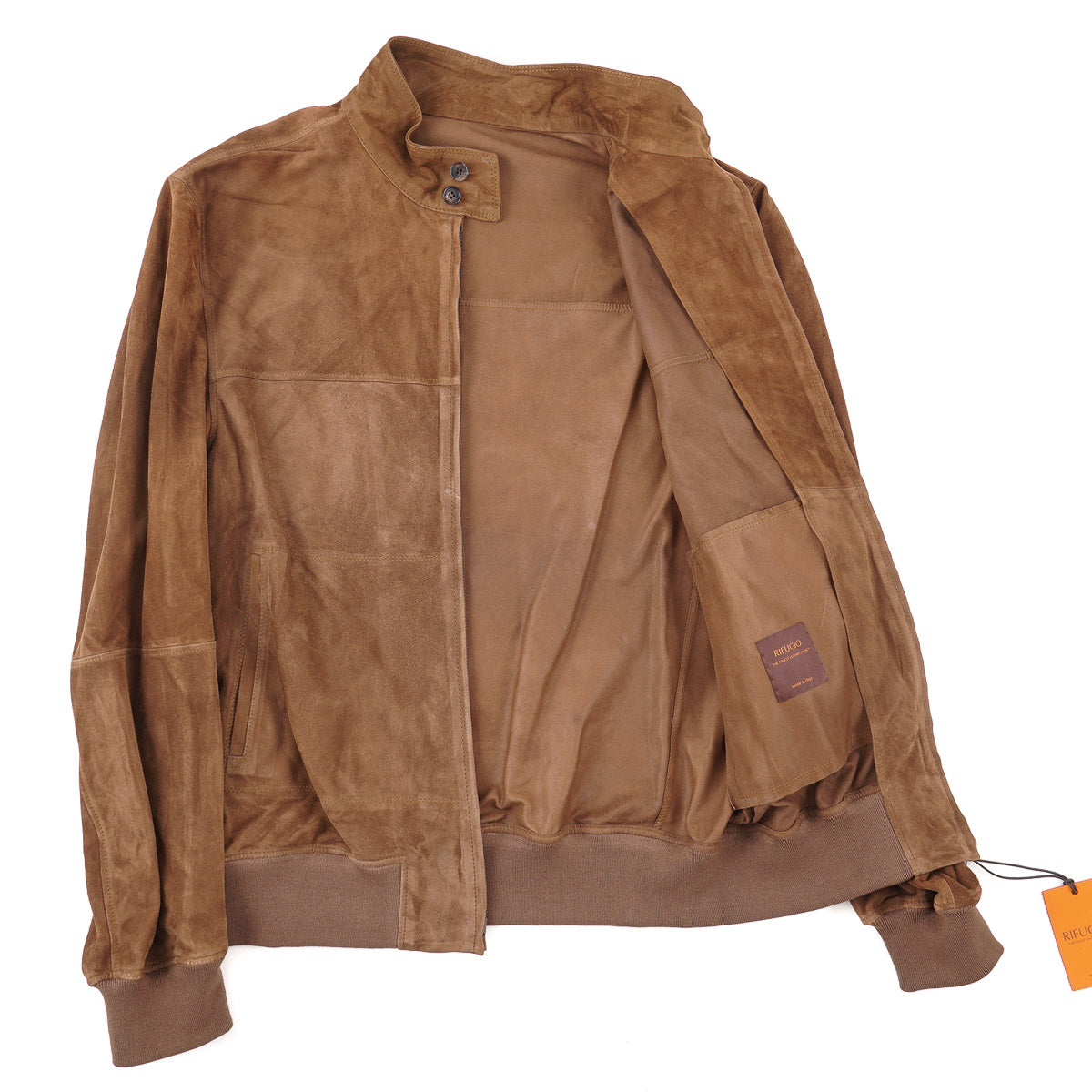 Rifugio Unlined Suede Bomber Jacket - Top Shelf Apparel