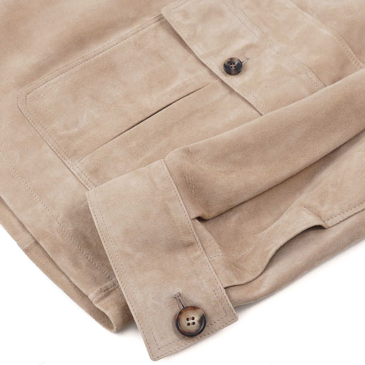 Rifugio Unlined Nappa Suede Safari Jacket - Top Shelf Apparel