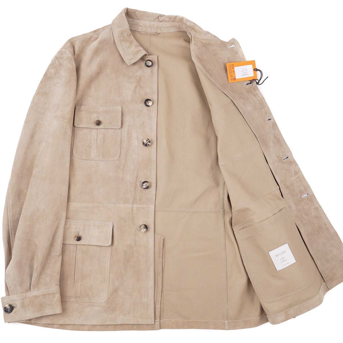 Rifugio Unlined Nappa Suede Safari Jacket - Top Shelf Apparel