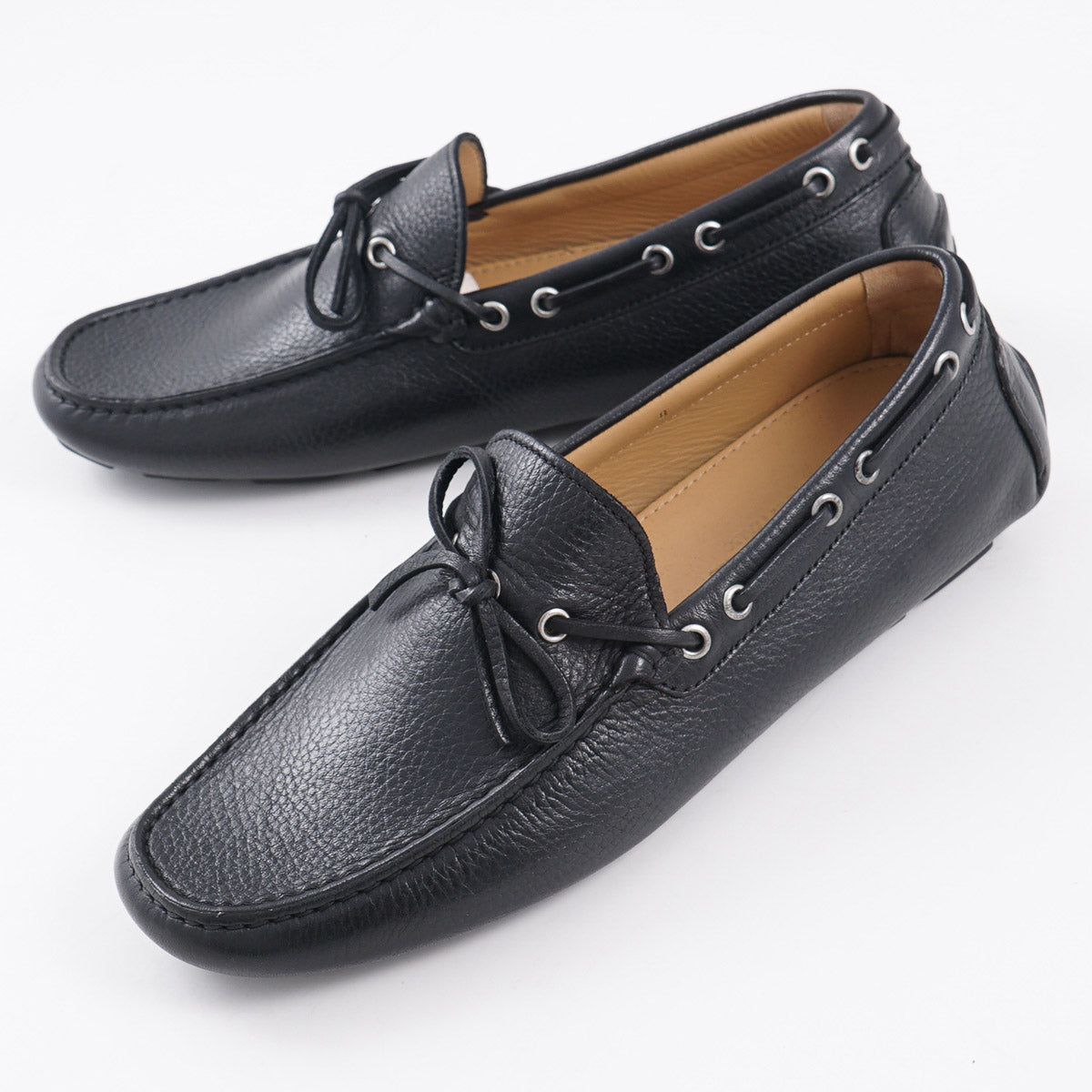 Kiton Calf Leather Driving Loafers