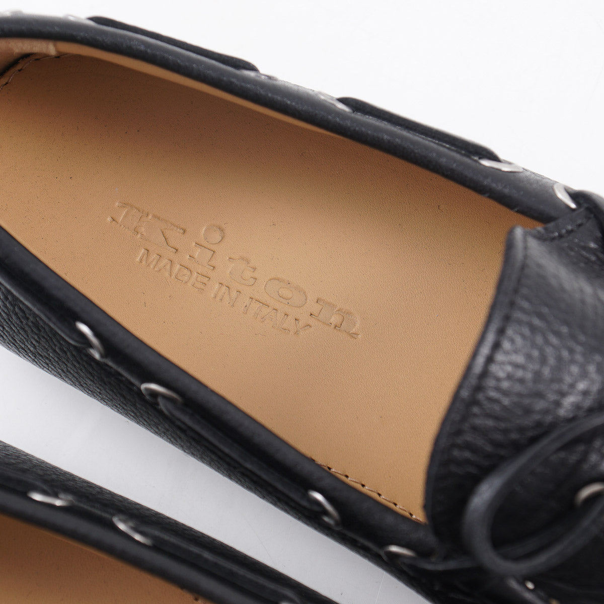Kiton Calf Leather Driving Loafers