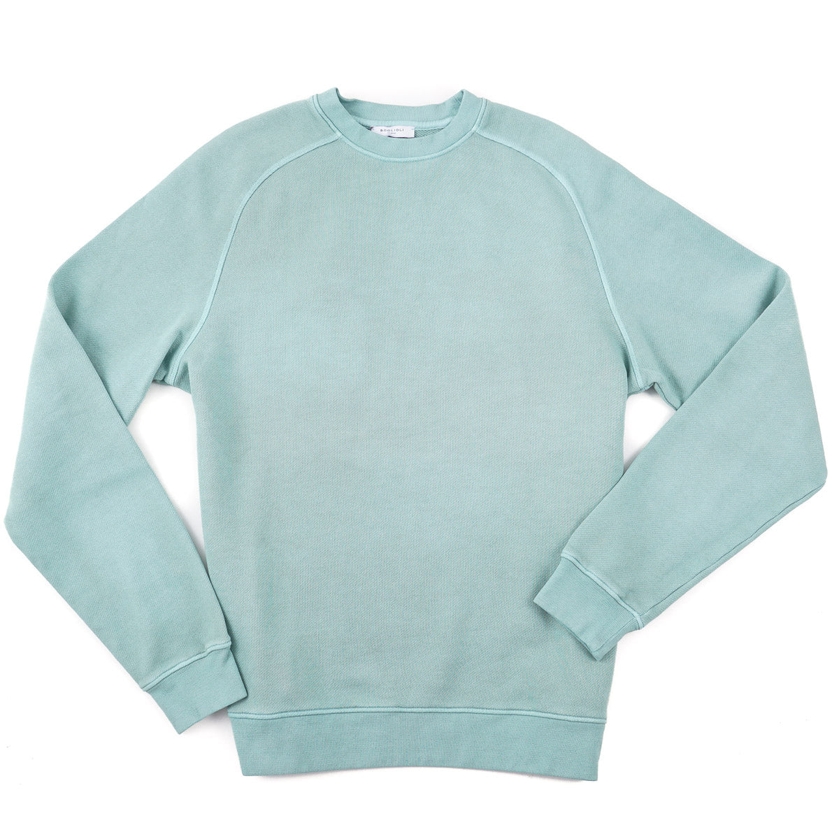 Boglioli Garment-Washed Cotton Sweatshirt - Top Shelf Apparel