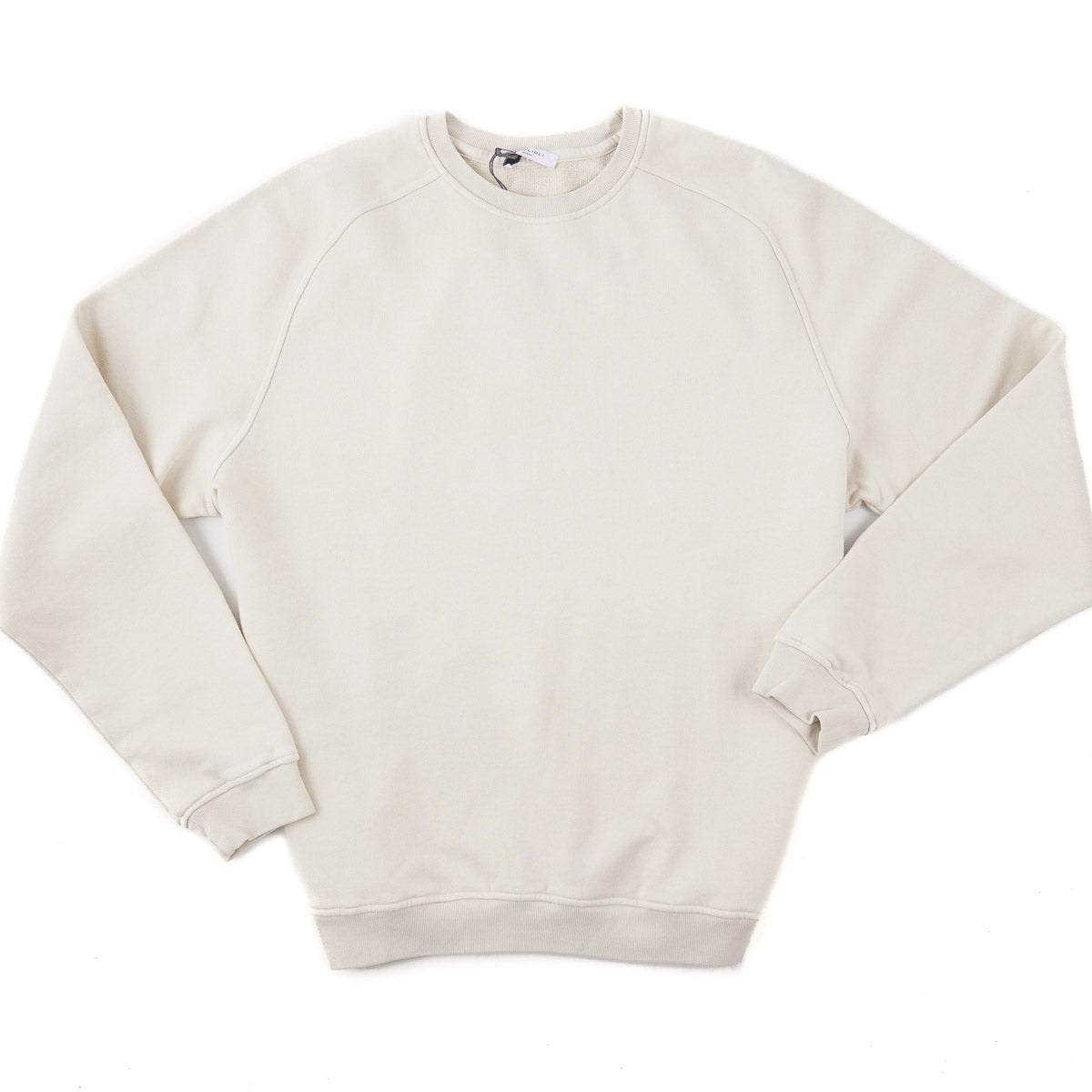 Boglioli Garment-Washed Cotton Sweatshirt - Top Shelf Apparel