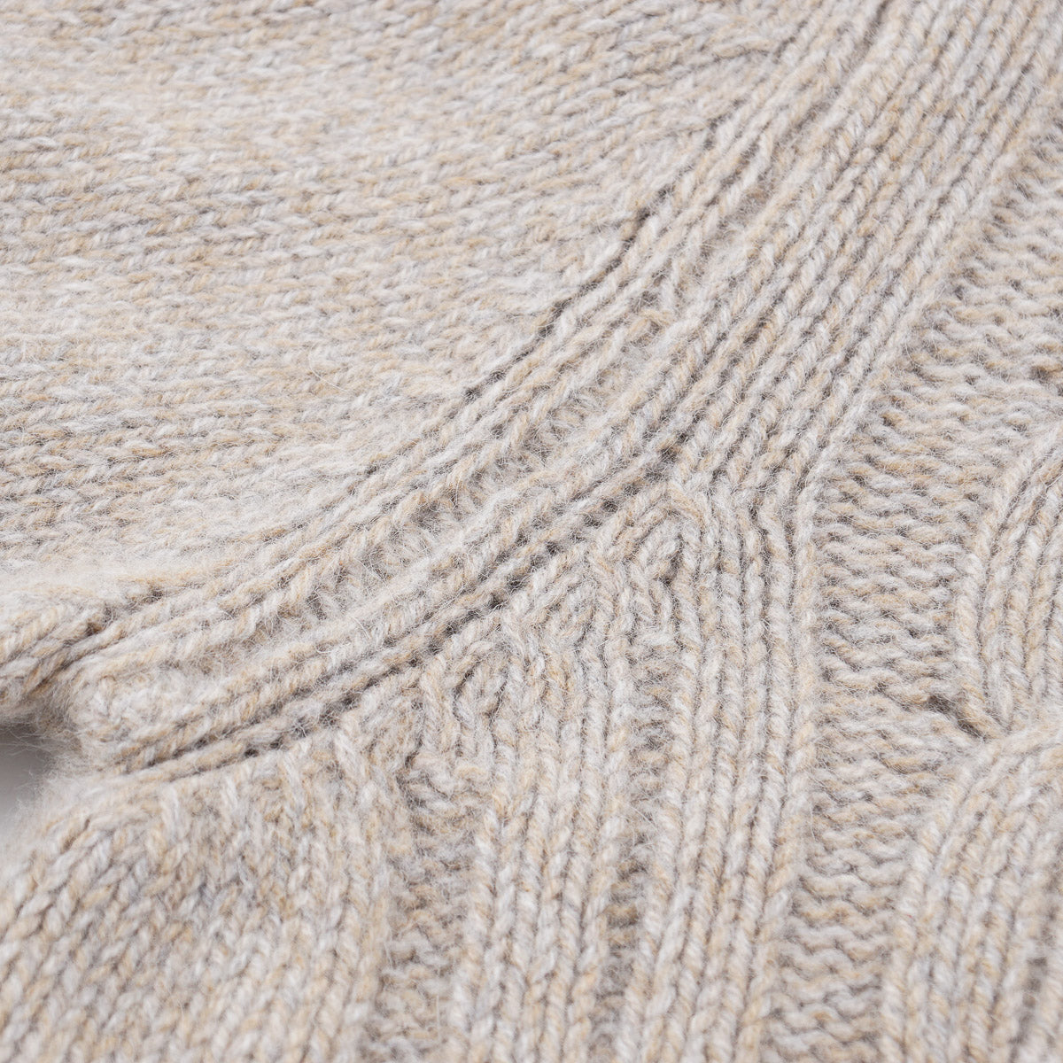 Fedeli Cable Knit Baby Alpaca Sweater - Top Shelf Apparel