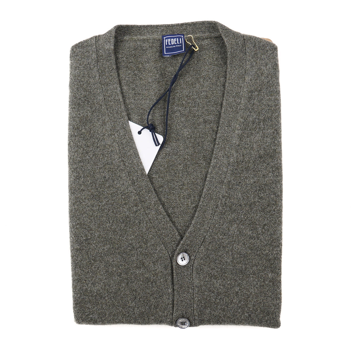 Fedeli Cashmere Cardigan Sweater Vest - Top Shelf Apparel