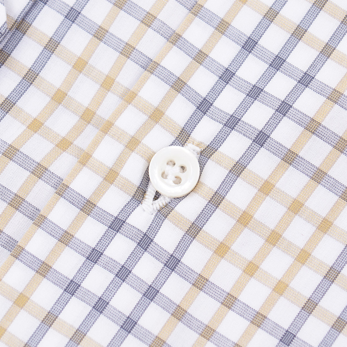 Isaia Tailored-Fit 'Mix' Cotton Shirt - Top Shelf Apparel
