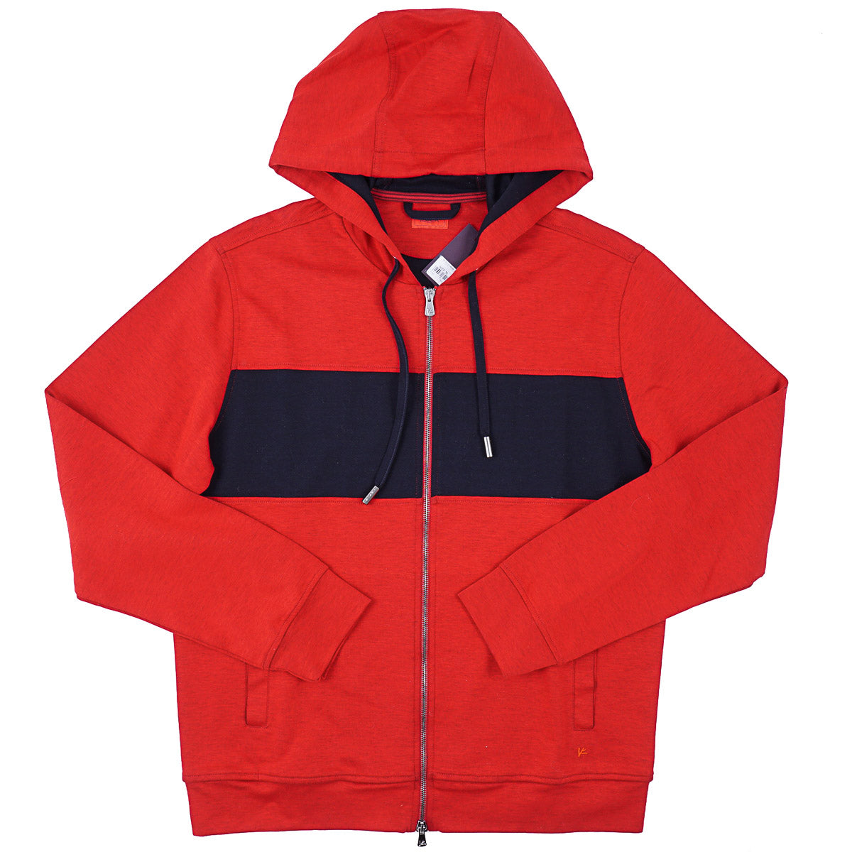 Isaia Full-Zip Cotton Sweatshirt - Top Shelf Apparel