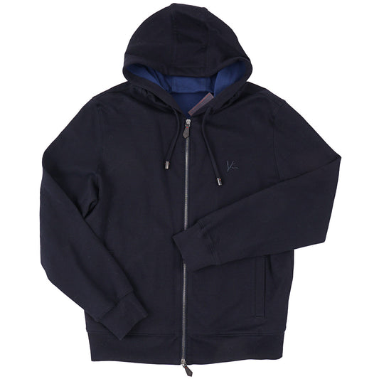 Isaia Full-Zip Cotton Sweatshirt - Top Shelf Apparel