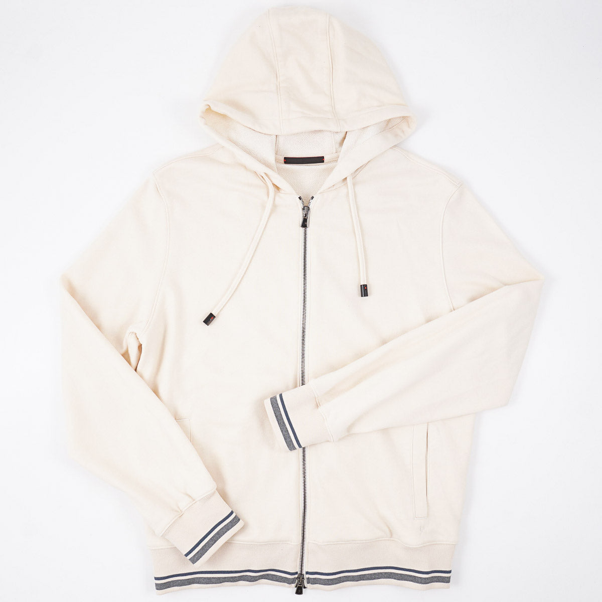 Isaia Cotton-Cashmere Hooded Sweatshirt - Top Shelf Apparel