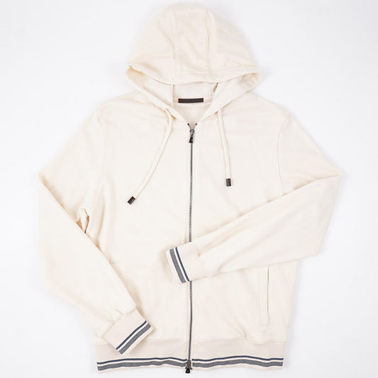 Isaia Cotton-Cashmere Hooded Sweatshirt - Top Shelf Apparel