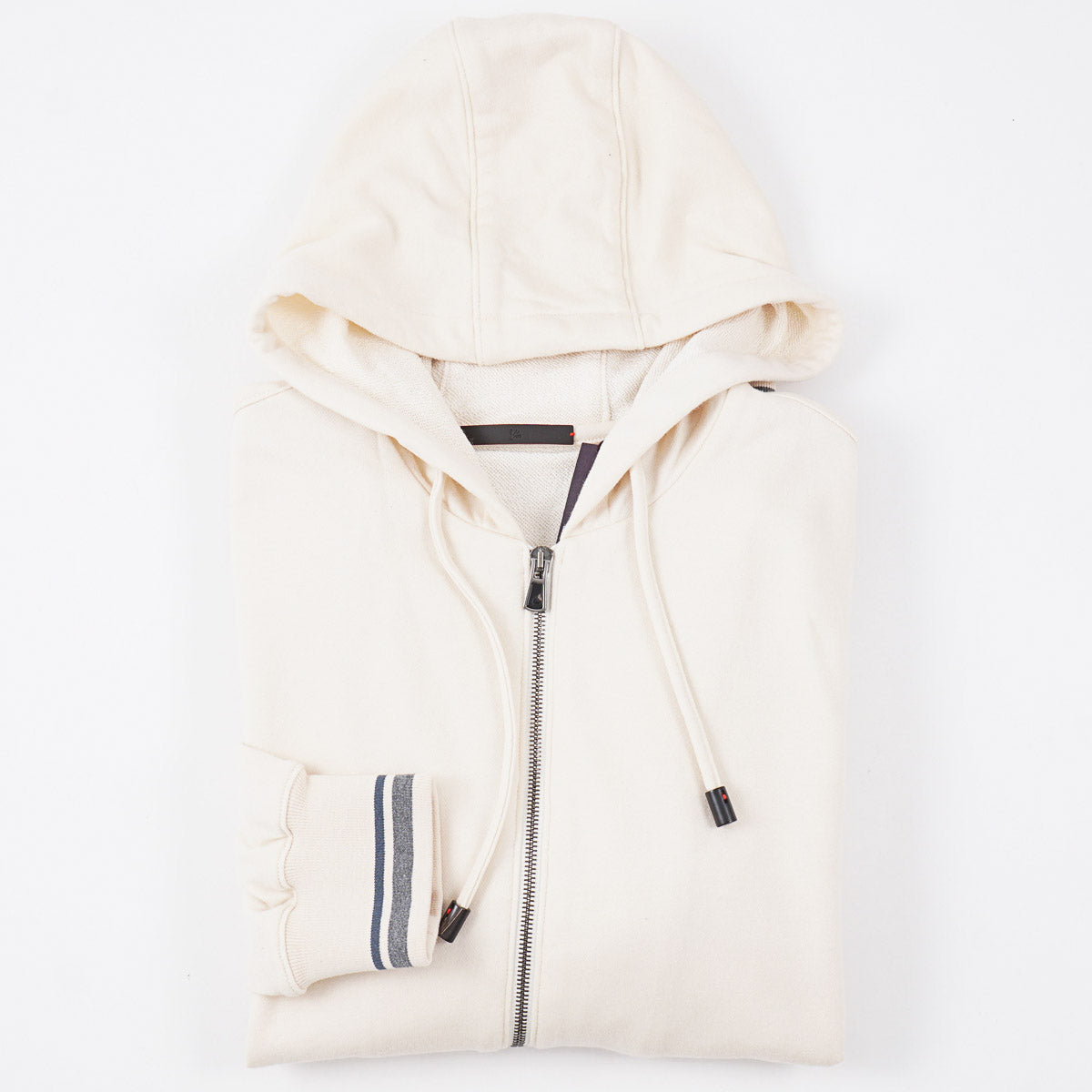 Isaia Cotton-Cashmere Hooded Sweatshirt - Top Shelf Apparel