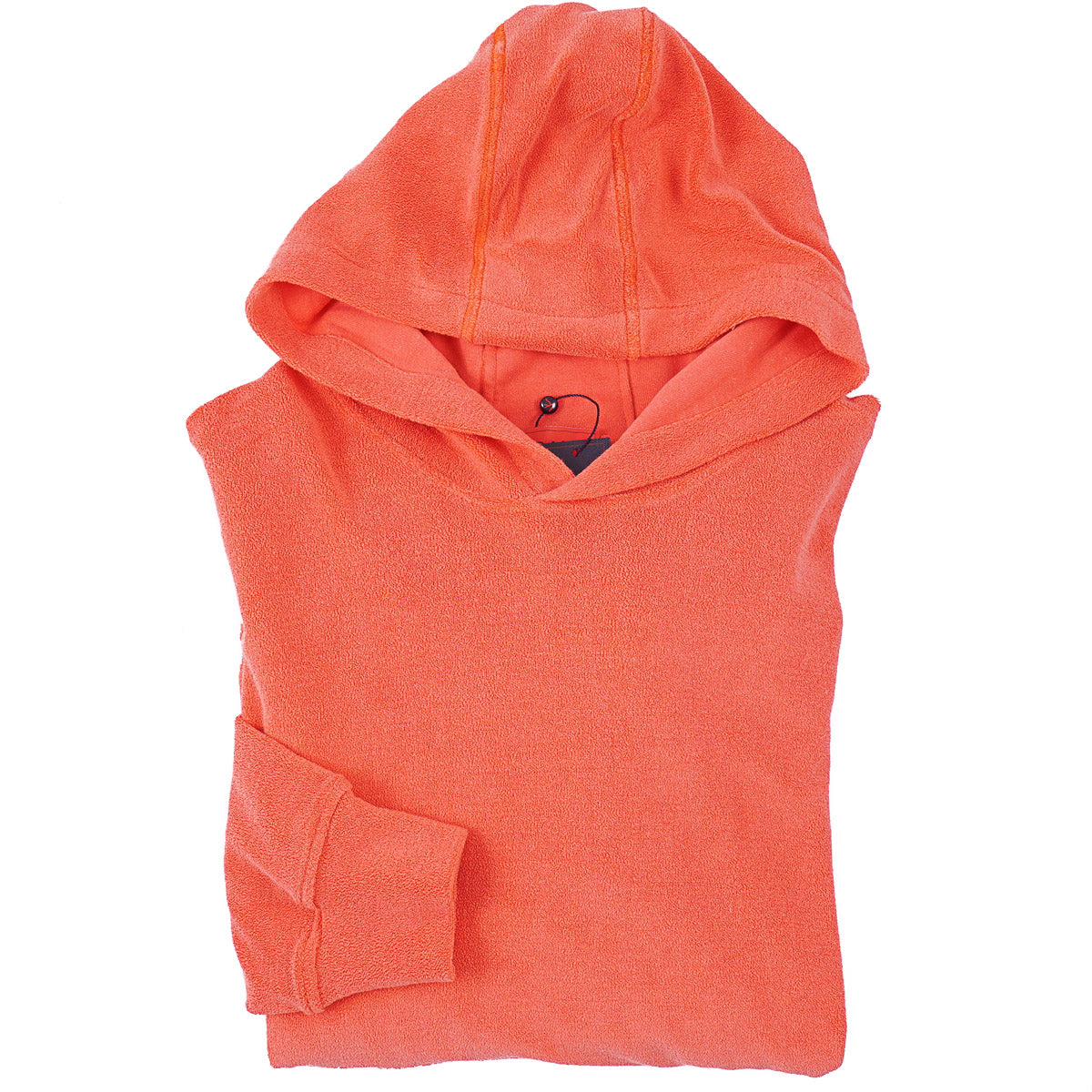 Isaia Cotton-Silk Terry Hooded Sweatshirt - Top Shelf Apparel