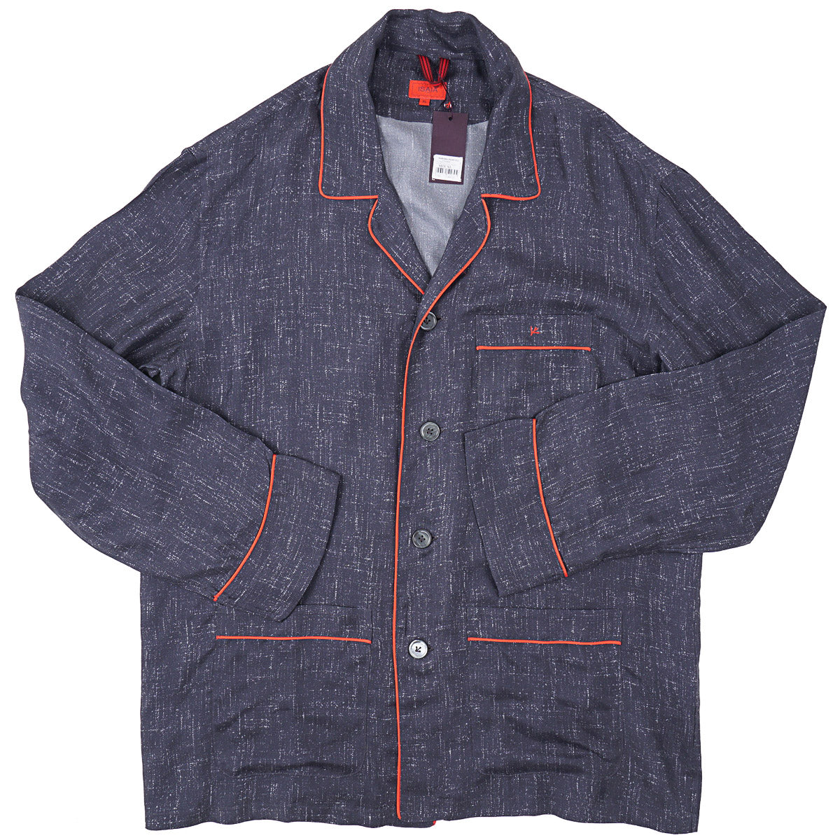 Isaia Printed Silk Pajama Set - Top Shelf Apparel