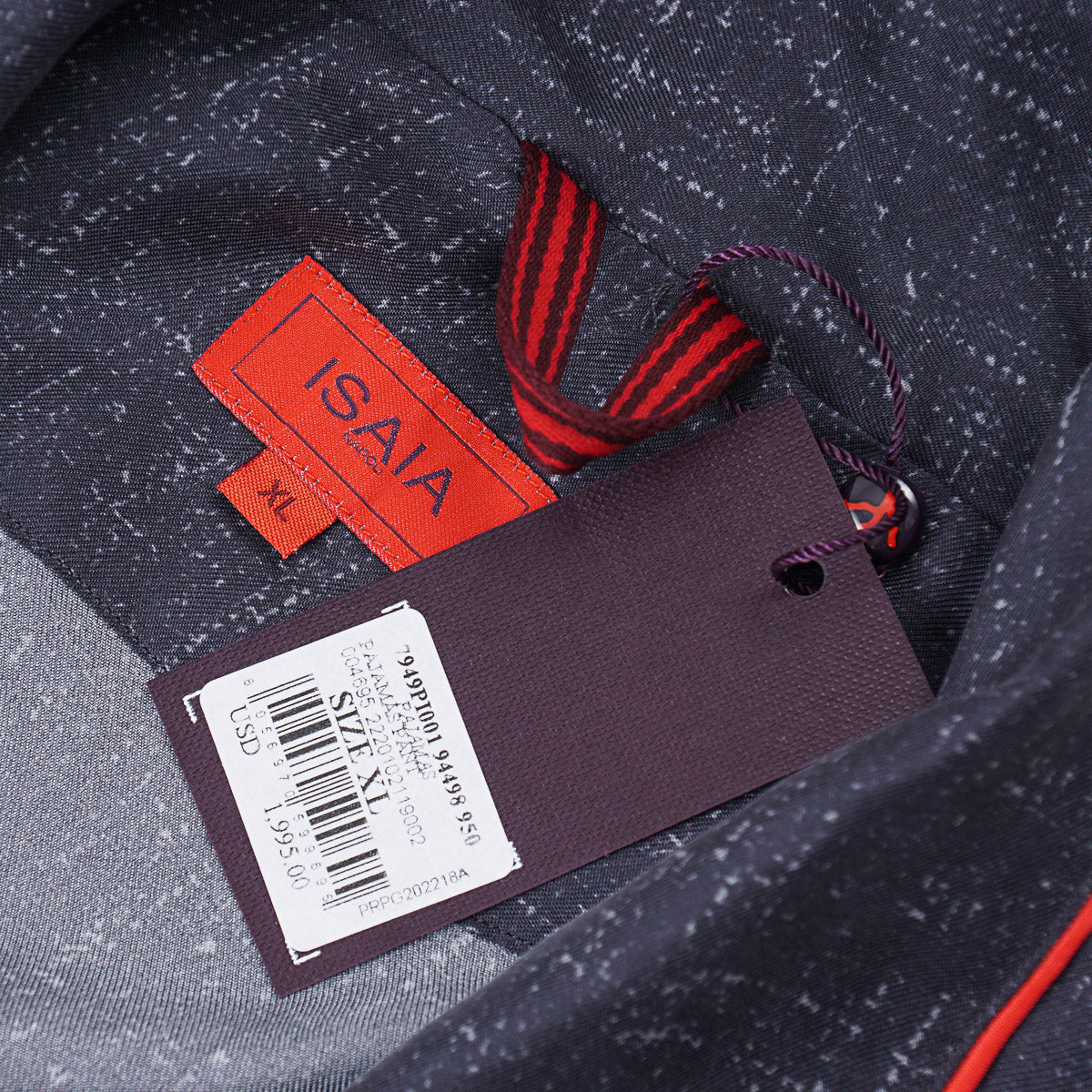 Isaia Printed Silk Pajama Set - Top Shelf Apparel