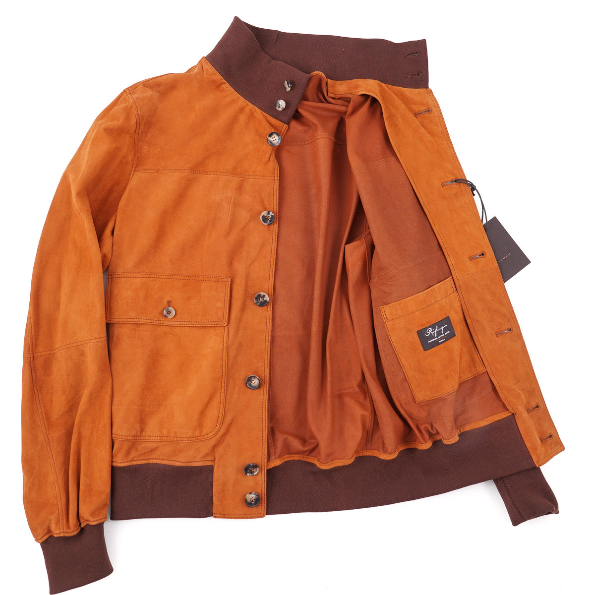 Rifugio Unlined Suede Bomber Jacket - Top Shelf Apparel