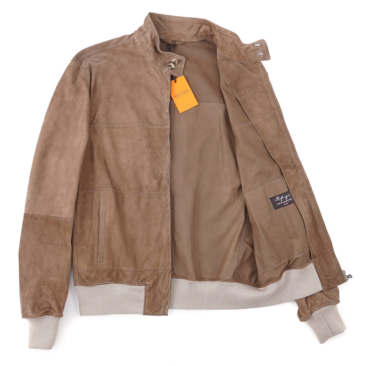 Rifugio Unlined Suede Bomber Jacket - Top Shelf Apparel