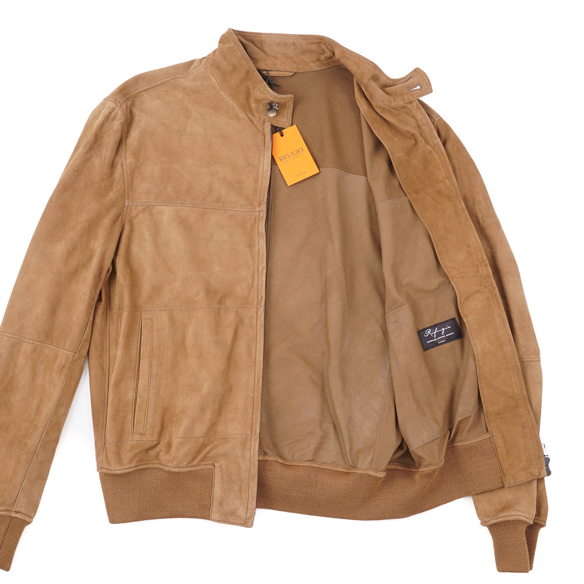 Rifugio Unlined Suede Bomber Jacket - Top Shelf Apparel