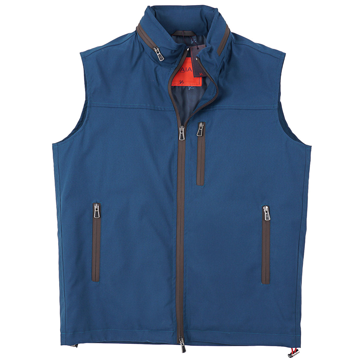 Isaia Light Padded Tech Wool Vest