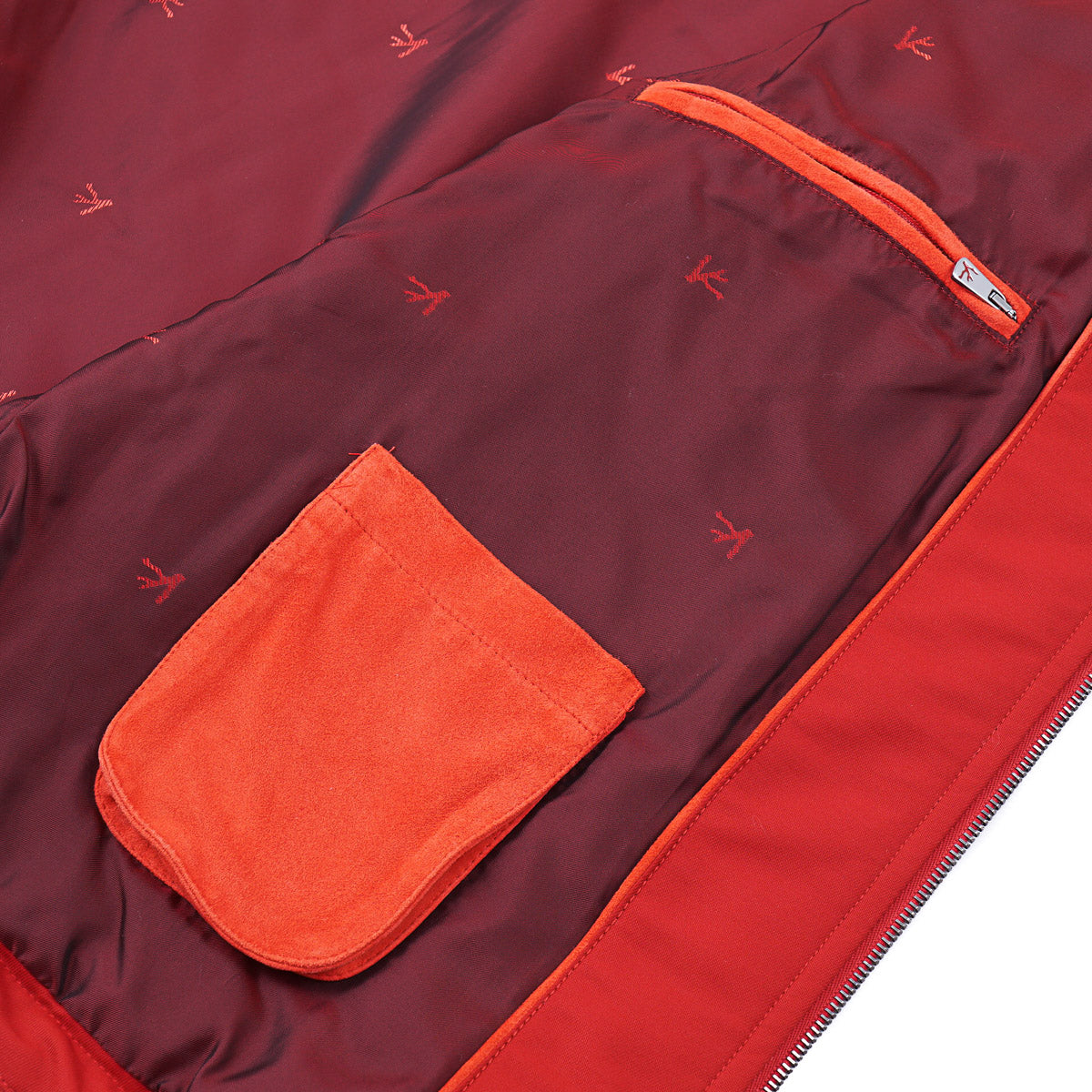 Isaia Tech Wool and Lamb Suede Vest